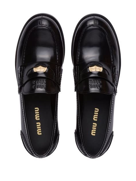 miu miu loafer penny|Penny Loafers For Women .